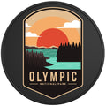 OLYMPIC NATIONAL PARK BLACK TIRE COVER