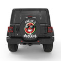 ONE IN A MELON PEARL  WHITE CARBON FIBER TIRE COVER