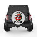 ONE IN A MELON SILVER CARBON FIBER TIRE COVER