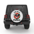 ONE IN A MELON SILVER CARBON FIBER TIRE COVER