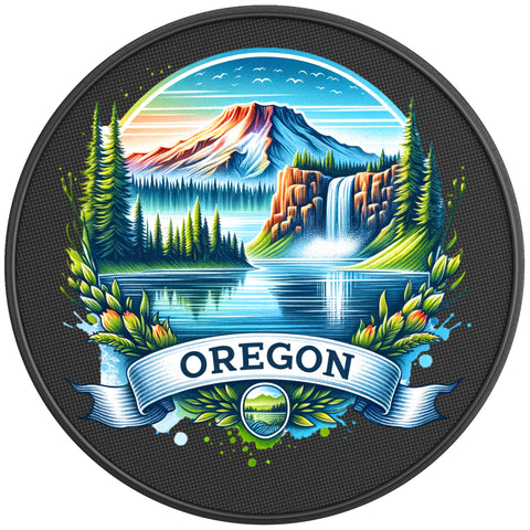 OREGON BLACK CARBON FIBER TIRE COVER