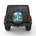 OREGON PEARL  WHITE CARBON FIBER TIRE COVER