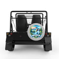 OREGON SILVER CARBON FIBER TIRE COVER FOR MOKE