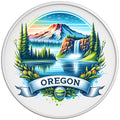 OREGON WHITE TIRE COVER