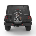 ON MY WAY TO MAKE SOME BAD DECISIONS BLACK CARBON FIBER TIRE COVER