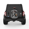 ON MY WAY TO MAKE SOME BAD DECISIONS BLACK TIRE COVER