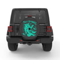 OUT OF THIS WORLD RACCOON BLACK CARBON FIBER TIRE COVER