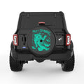 OUT OF THIS WORLD RACCOON BLACK TIRE COVER