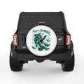 OUT OF THIS WORLD RACCOON WHITE TIRE COVER