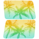 PALM TREES CANOPY QUARTER WINDOW DRIVER & PASSENGER DECALS