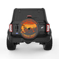 PATH WITH NO OBSTACLES BLACK CARBON FIBER TIRE COVER