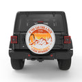 PATH WITH NO OBSTACLES BLACK TIRE COVER