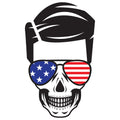 PATRIOTIC GUY SKULL