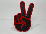 PEACE FOR ANY 2 INCH RECEIVER  in RED For Jeep Wrangler JL and JK and JT
