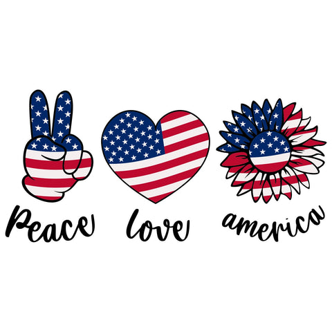 PEACE LOVE AMERICA