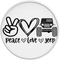 Peace Love Jeep