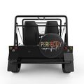 PERFECTLY IMPERFECT BLACK CARBON FIBER TIRE COVER FOR MOKE
