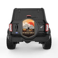 PETRIFIED FOREST BLACK CARBON FIBER TIRE COVER