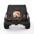 PETRIFIED FOREST BLACK TIRE COVER