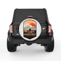 PETRIFIED FOREST PEARL  WHITE CARBON FIBER TIRE COVER