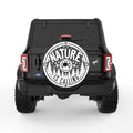 PET PAW NATURE IS CALLING BLACK TIRE COVER