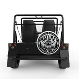 PET PAW NATURE IS CALLING WHITE TIRE COVER FOR MOKE
