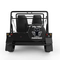 PEW PEW MADAFAKAS FUNNY CAT BLACK CARBON FIBER TIRE COVER FOR MOKE