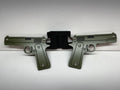 PISTOLS FOOT PEGS FOR JEEP WRANGLER AND JEEP GLADIATOR in Army Green Color