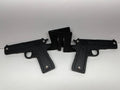 PISTOLS FOOT PEGS FOR JEEP WRANGLER AND JEEP GLADIATOR in Black Color