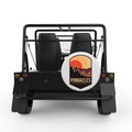 PINNACLES WHITE TIRE COVER FOR MOKE