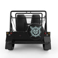 PIRATE COMPASS BLACK TIRE COVER FOR MOKE