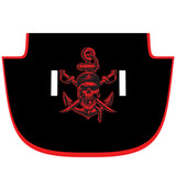 PIRATE SKULL ANCHOR JEEP GLADIATOR HOOD DECALS