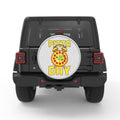 PIZZA DAY BLACK TIRE COVER