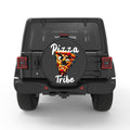 PIZZA TRIBE BLACK CARBON FIBER TIRE COVER