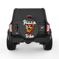 PIZZA TRIBE BLACK TIRE COVER