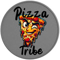PIZZA TRIBE SILVER CARBON FIBER TIRE COVER