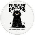 PLEASE DO NOT DISTURB CAT BLACK TIRE COVER