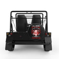 PROUD FIREFIGHTER MOM BLACK TIRE COVER FOR MOKE