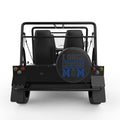 PROUD NAVY MOM BLACK CARBON FIBER TIRE COVER FOR MOKE