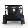 PROUD NAVY MOM BLACK TIRE COVER FOR MOKE