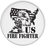 PROUD US FIREFIGHTER