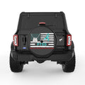 PTSD AWARENESS BLACK TIRE COVER