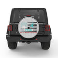 PTSD AWARENESS WHITE TIRE COVER
