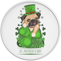 Pug Puppy St Patricks Day