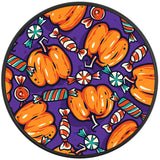 PUMPKINS AND CANDIES BLACK TIRE COVER