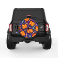 PUMPKINS AND CANDIES BLACK TIRE COVER
