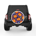 PUMPKINS AND CANDIES WHITE TIRE COVER