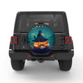 PUMPKIN HOUSE BLACK CARBON FIBER TIRE COVER