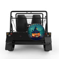 PUMPKIN HOUSE BLACK CARBON FIBER TIRE COVER FOR MOKE