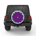 PURPLE FLOWER MANDALA